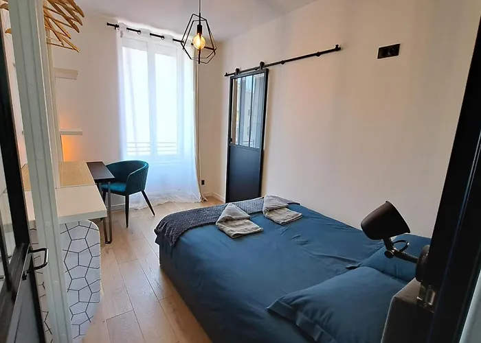 Lägenhet L'indigo, 4-6 Pers, 2ch-2sdb, Proche Cite De La Gastronomie *