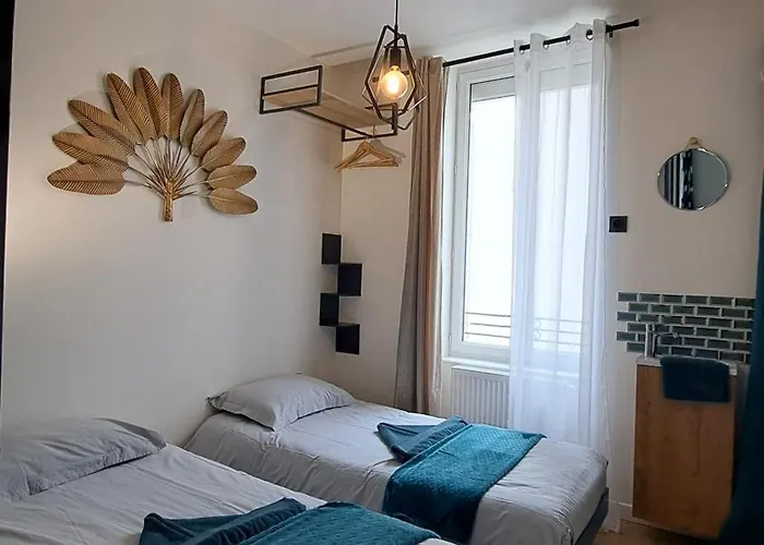 L'indigo, 4-6 Pers, 2ch-2sdb, Proche Cite De La Gastronomie Dijon